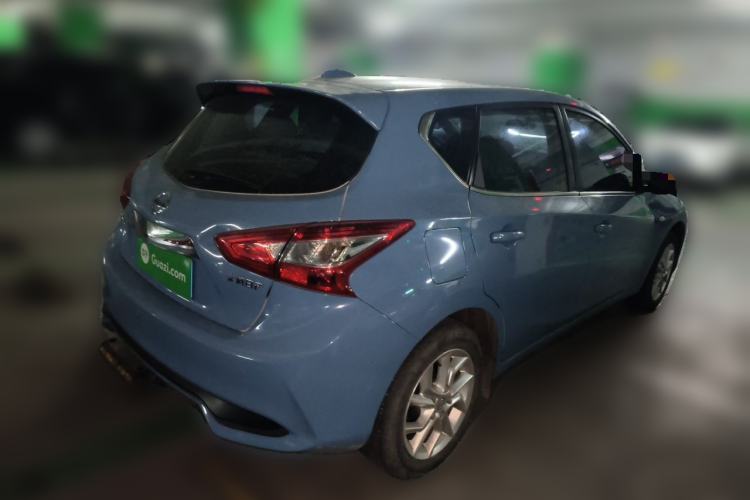 Used Nissan Tiida 2021 1.6L CVT Cool Edition Rear Right 45 Deg