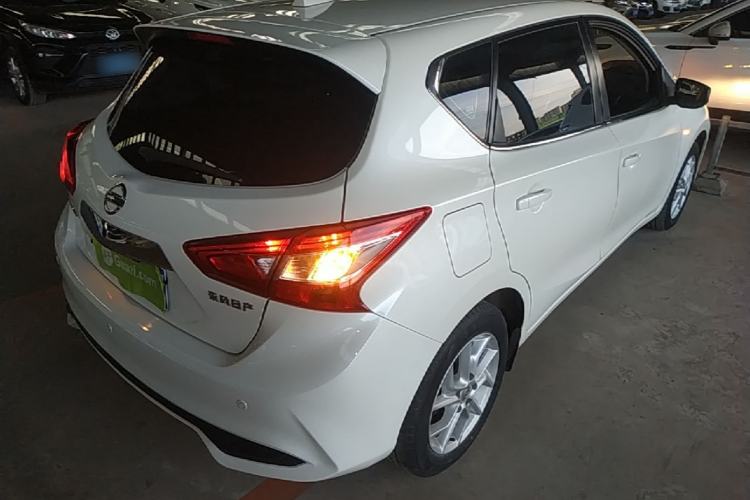 Used Nissan Tiida 2021 1.6L CVT Cool Edition Rear Right 45 Deg