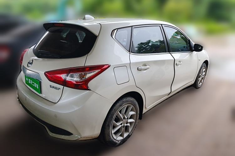Used Nissan Tiida 2021 1.6L CVT Cool Edition Rear Right 45 Deg
