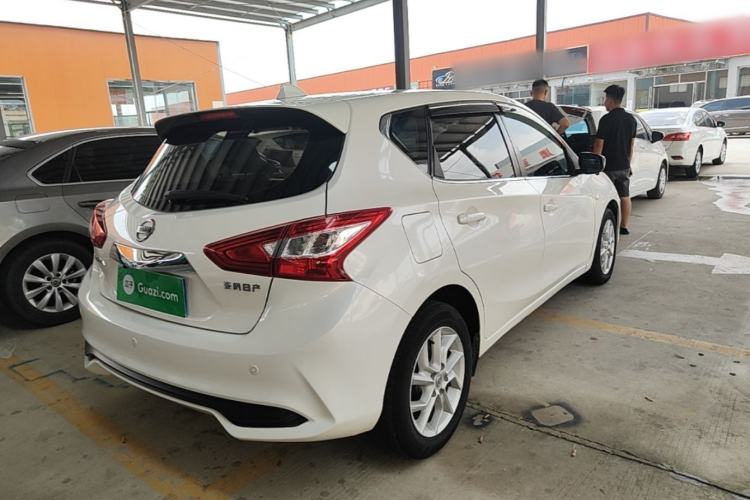 Used Nissan Tiida 2021 1.6L CVT Cool Edition Rear Right 45 Deg