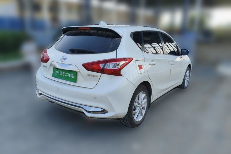 Used Nissan Tiida 2021 1.6L CVT Cool Edition Rear Right 45 Deg