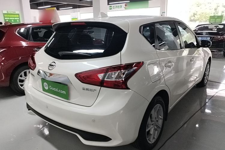 Used Nissan Tiida 2021 1.6L CVT Cool Edition Rear Right 45 Deg