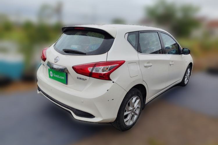 Used Nissan Tiida 2021 1.6L CVT Cool Edition Rear Right 45 Deg