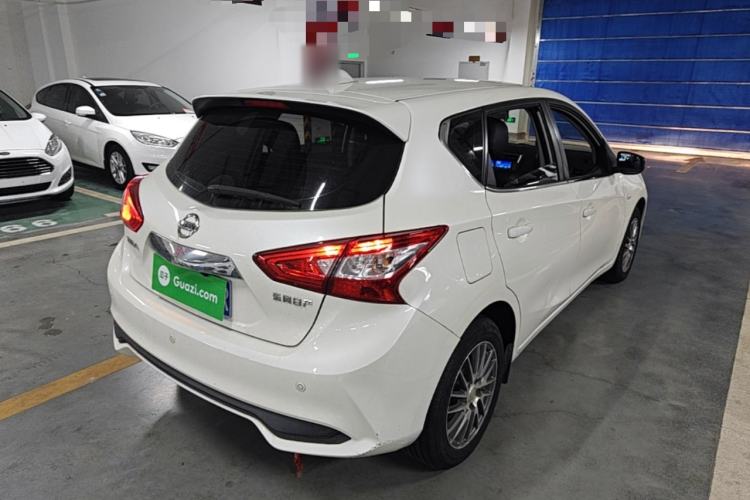 Used Nissan Tiida 2021 1.6L CVT Cool Edition Rear Right 45 Deg