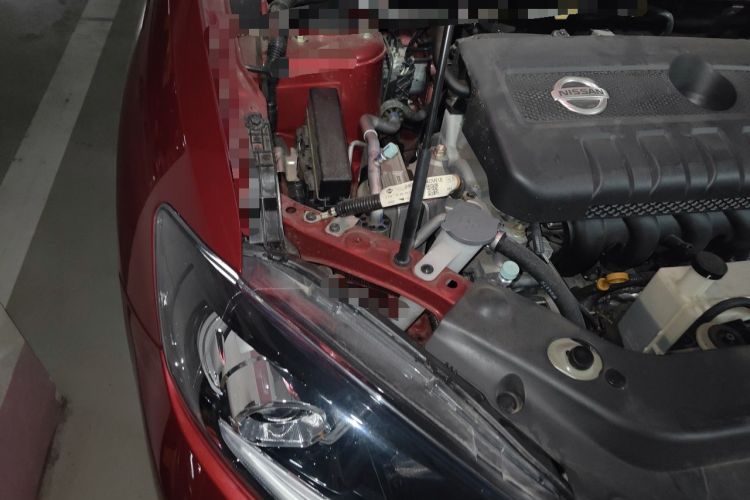 Used Nissan Tiida 2023 1.6L CVT Smart Drive Version Engine Bay Right