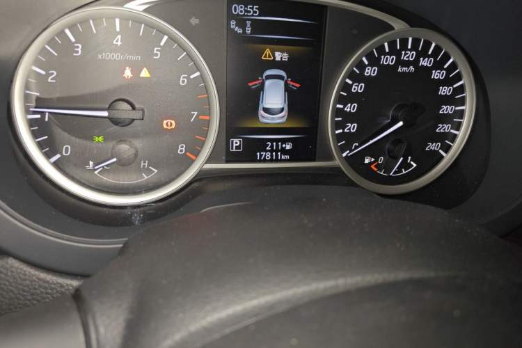 Used Nissan Tiida 2023 1.6L CVT Smart Drive Version Odometer Close Up