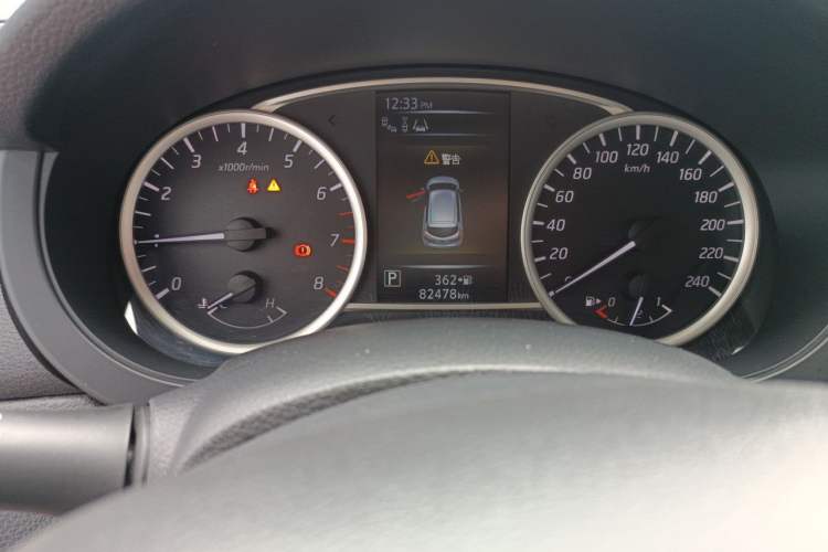 Used Nissan Tiida 2023 1.6L CVT Smart Drive Version Odometer Close Up