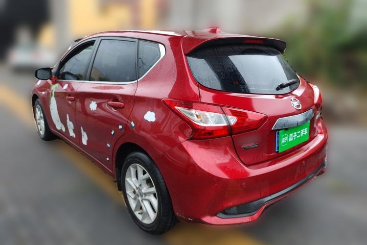 Used Nissan Tiida 2023 1.6L CVT Cool Dynamic Edition Rear Left 45 Deg