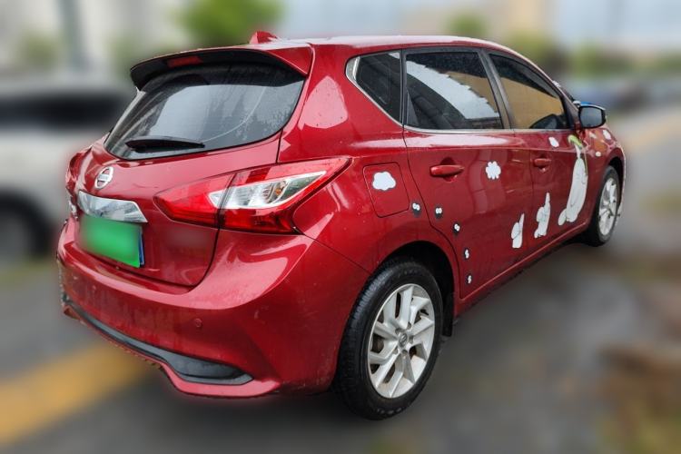 Used Nissan Tiida 2023 1.6L CVT Cool Dynamic Edition Rear Right 45 Deg
