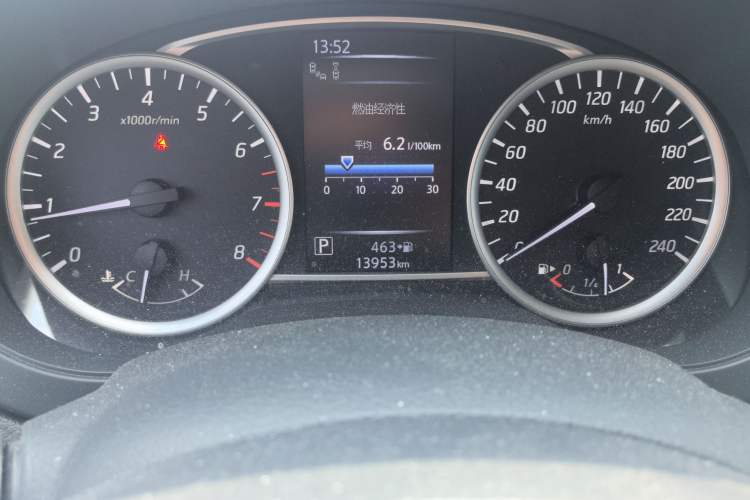 Used Nissan Tiida 2024 1.6L CVT Smart Drive Edition Odometer Close Up