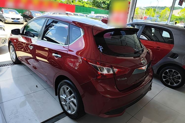 Used Nissan Tiida 2024 1.6L CVT Cool Dynamic Edition Rear Left 45 Deg