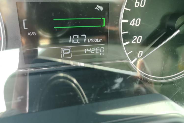 Used Nissan Tiida 2024 1.6L CVT Cool Dynamic Edition Odometer Close Up