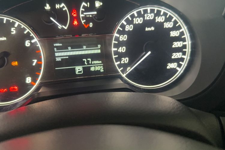Used Nissan Tiida 2024 1.6L CVT Cool Dynamic Edition Odometer Close Up