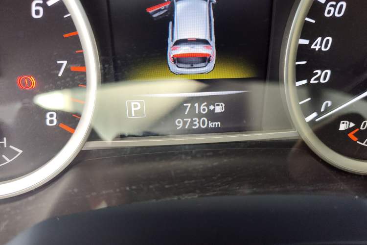 Used Nissan Tiida 2024 1.6L CVT Smart Drive Edition Odometer Close Up