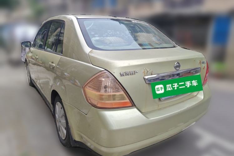 Used Nissan Tiida Sedan 2005 1.6L Rear Left 45 Deg