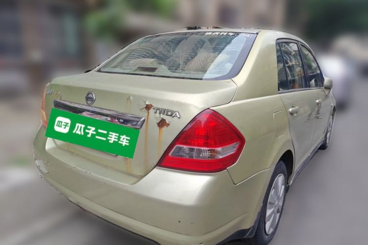 Used Nissan Tiida Sedan 2005 1.6L Rear Right 45 Deg