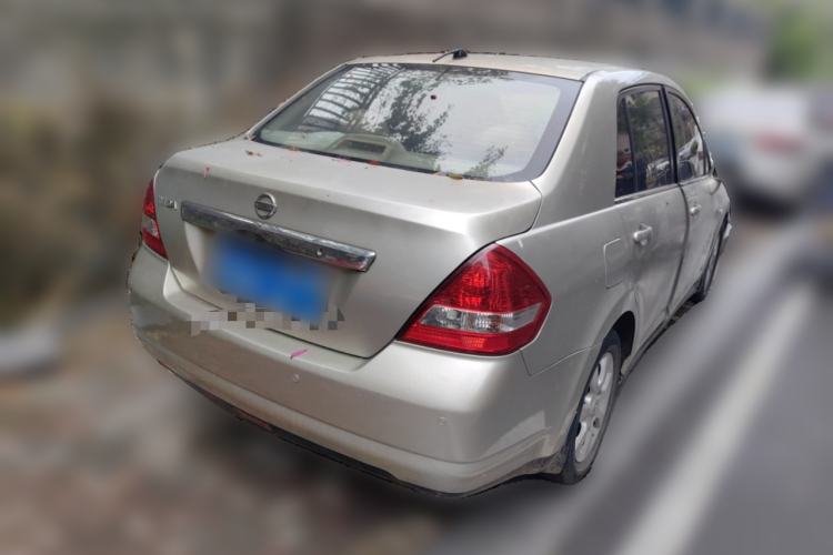 Used Nissan Tiida Sedan 2006 1.6JE AT Rear Right 45 Deg