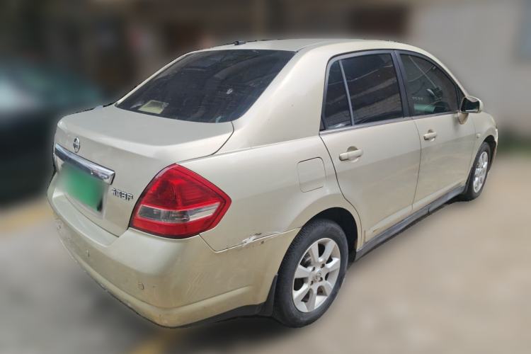 Used Nissan Tiida Sedan 2006 1.6 JC AT Rear Right 45 Deg