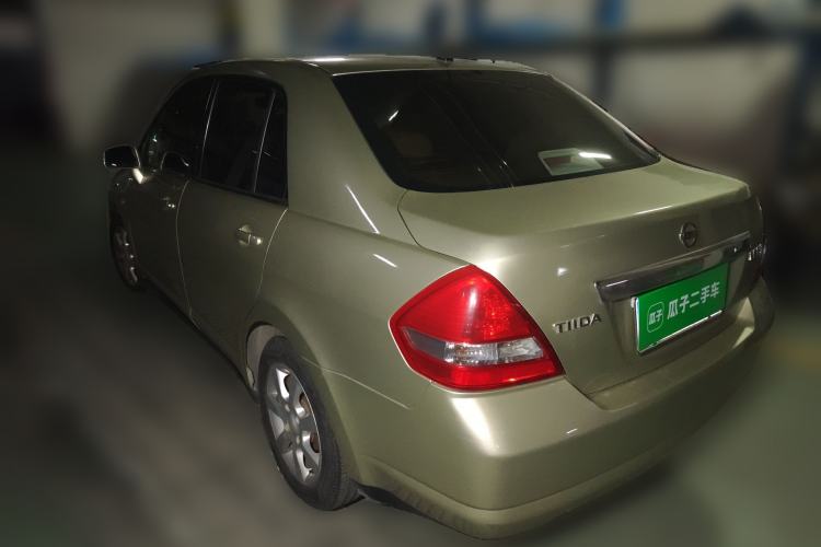 Used Nissan Tiida Sedan 2006 1.6JE MT Rear Left 45 Deg