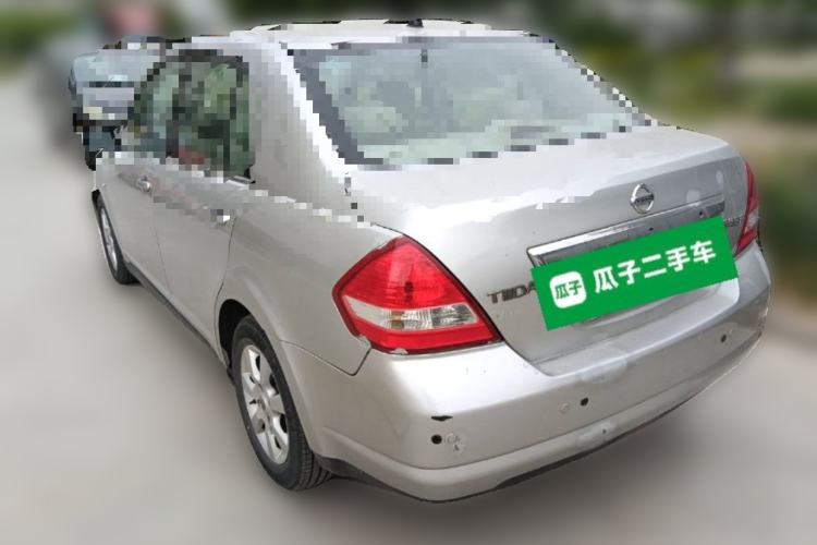 Used Nissan Tiida Sedan 2006 1.6JE AT Rear Left 45 Deg
