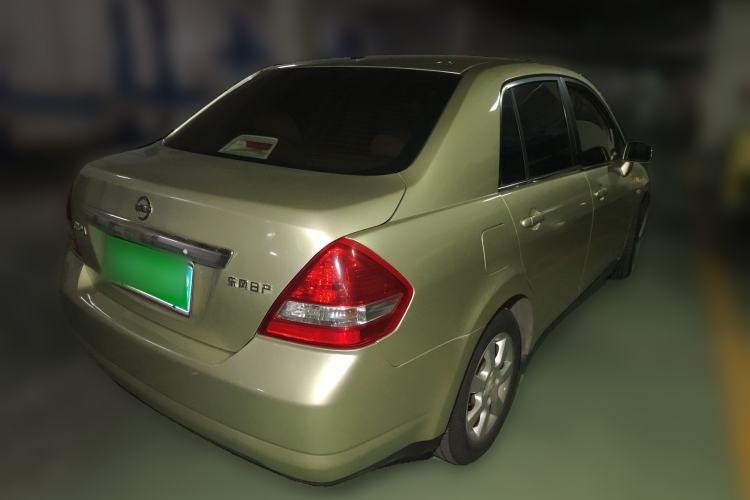 Used Nissan Tiida Sedan 2006 1.6JE MT Rear Right 45 Deg