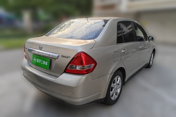 Used Nissan Tiida Sedan 2006 1.6JE AT Rear Right 45 Deg
