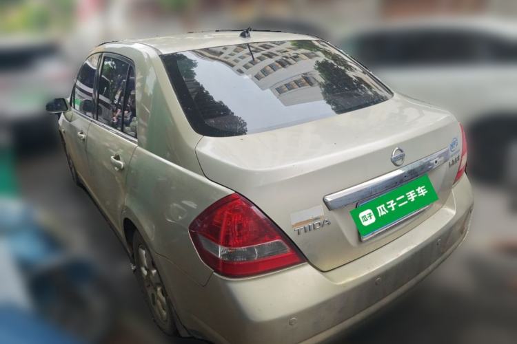 Used Nissan Tiida Sedan 2006 1.6JE AT Rear Left 45 Deg