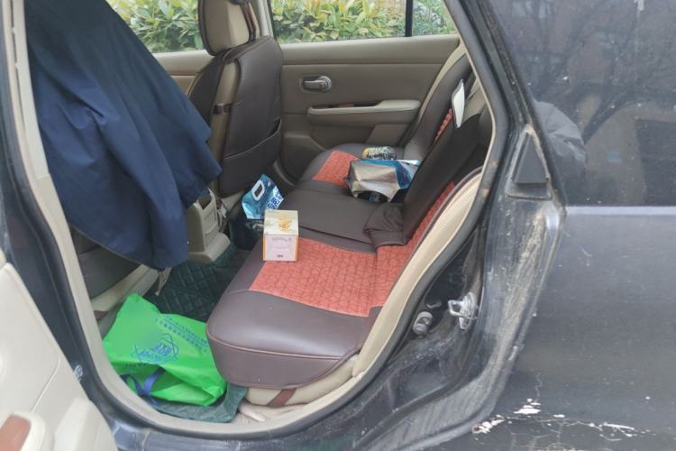 Used Nissan Tiida Sedan 2008 1.6L Automatic Smart Version Left Rear Seat