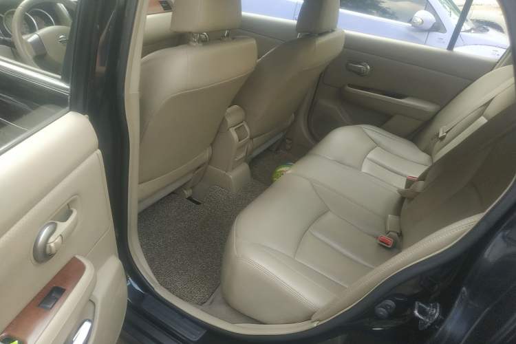 Used Nissan Tiida Sedan 2008 1.6L Automatic Smart Version Left Rear Seat