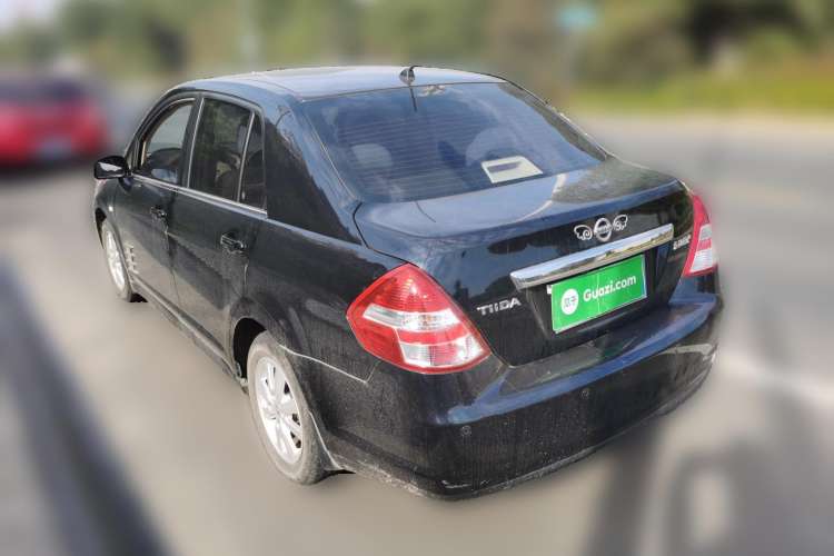 Used Nissan Tiida Sedan 2008 1.6L Automatic Smart Version Rear Left 45 Deg