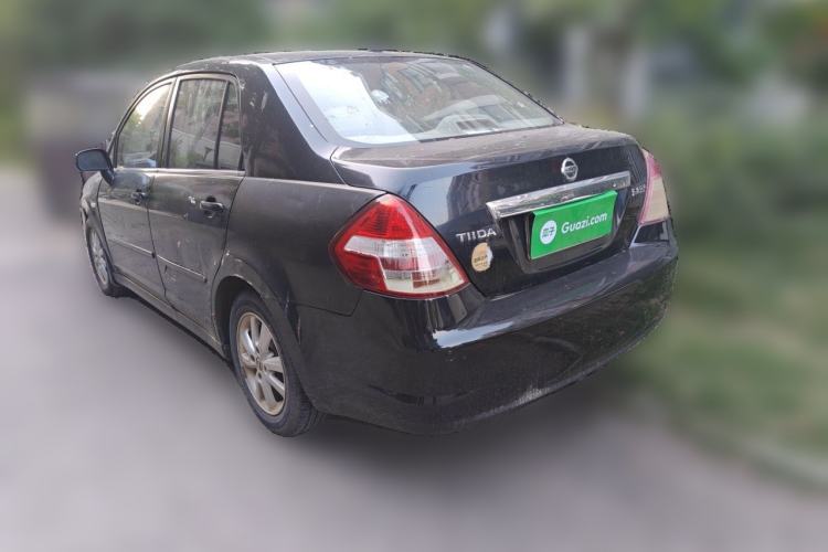Used Nissan Tiida Sedan 2008 1.6L Automatic Smart Version Rear Left 45 Deg