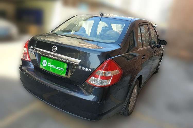 Used Nissan Tiida Sedan 2008 1.6L Automatic Fashion Edition Rear Right 45 Deg