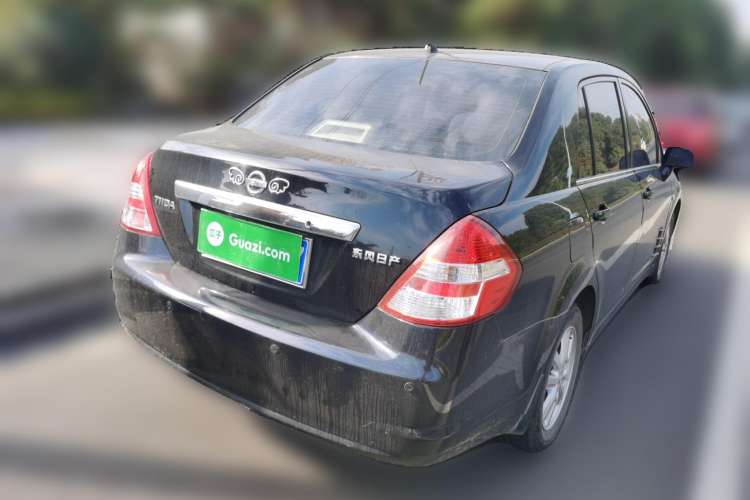 Used Nissan Tiida Sedan 2008 1.6L Automatic Smart Version Rear Right 45 Deg