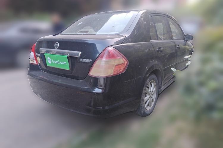 Used Nissan Tiida Sedan 2008 1.6L Automatic Smart Version Rear Right 45 Deg