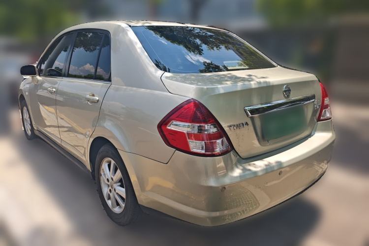 Used Nissan Tiida Sedan 2008 1.6L Automatic Fashion Edition Rear Left 45 Deg