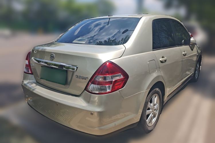 Used Nissan Tiida Sedan 2008 1.6L Automatic Fashion Edition Rear Right 45 Deg