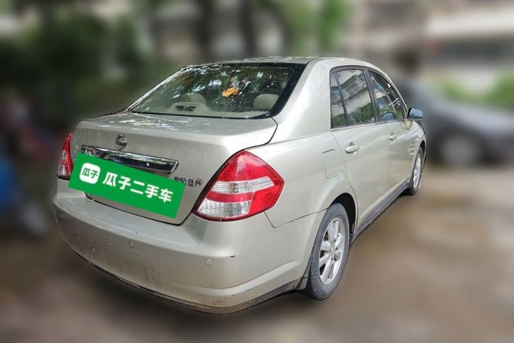 Used Nissan Tiida Sedan 2008 1.6L Automatic Fashion Edition Rear Right 45 Deg