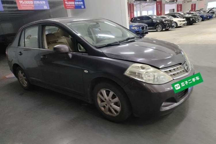 Used Nissan Tiida Sedan 2008 1.6L Automatic Smart Version Front Right 45 Deg