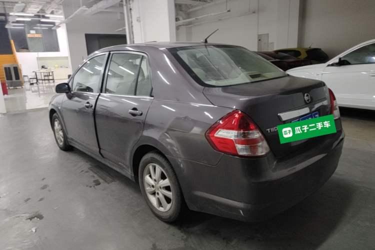 Used Nissan Tiida Sedan 2008 1.6L Automatic Smart Version Rear Left 45 Deg