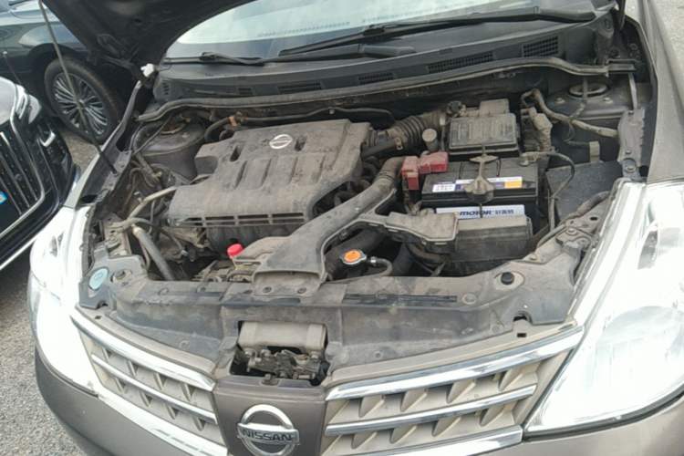 Used Nissan Tiida Sedan 2008 1.6L Automatic Smart Version Engine Bay