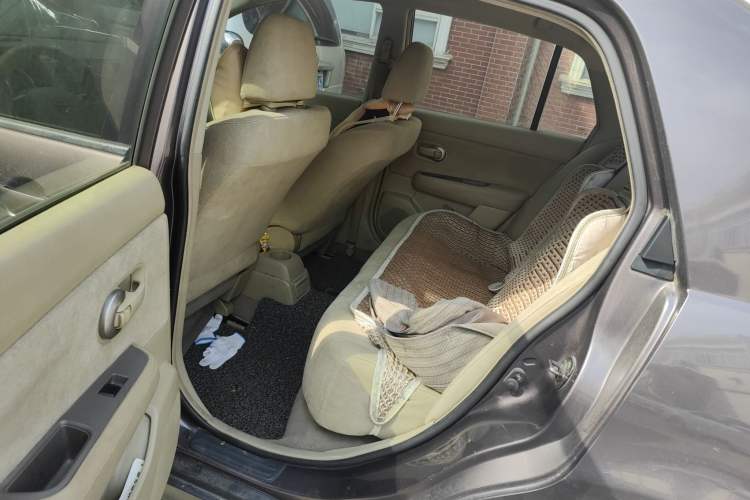 Used Nissan Tiida Sedan 2008 1.6L Manual Fashion Edition Left Rear Seat