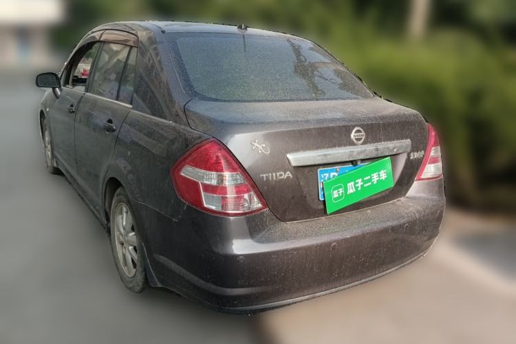 Used Nissan Tiida Sedan 2008 1.6L Manual Fashion Edition Rear Left 45 Deg