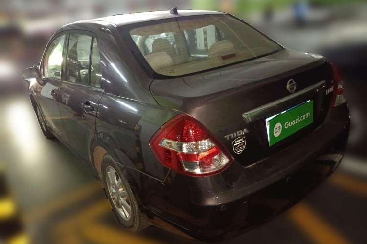 Used Nissan Tiida Sedan 2008 1.6L Automatic Fashion Edition Rear Left 45 Deg