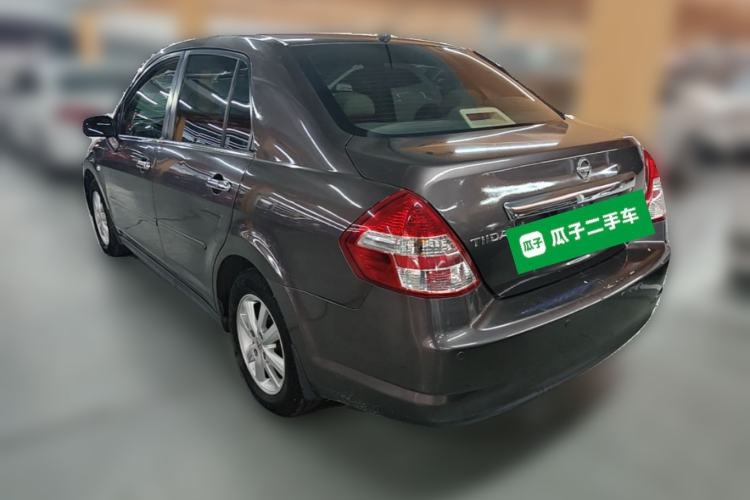 Used Nissan Tiida Sedan 2008 1.6L Automatic Smart Version Rear Left 45 Deg