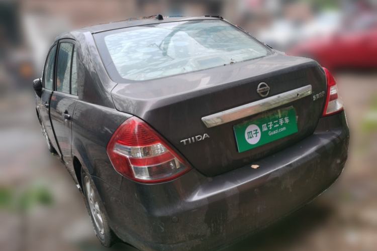 Used Nissan Tiida Sedan 2008 1.6L Manual Fashion Edition Rear Left 45 Deg