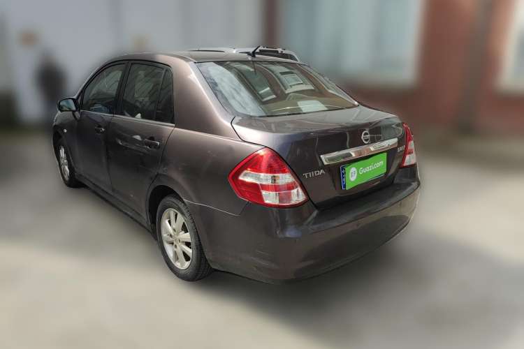 Used Nissan Tiida Sedan 2008 1.6L Manual Fashion Edition Rear Left 45 Deg