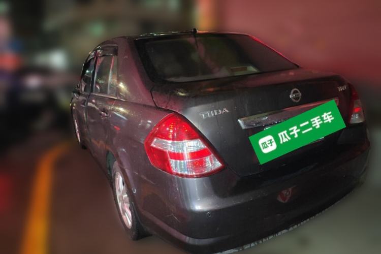Used Nissan Tiida Sedan 2008 1.6L Automatic Smart Version Rear Left 45 Deg