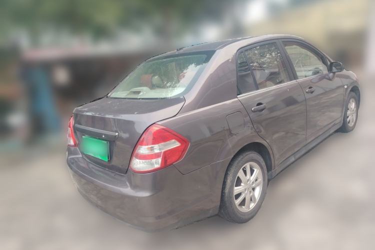 Used Nissan Tiida Sedan 2008 1.6L Manual Fashion Edition Rear Right 45 Deg