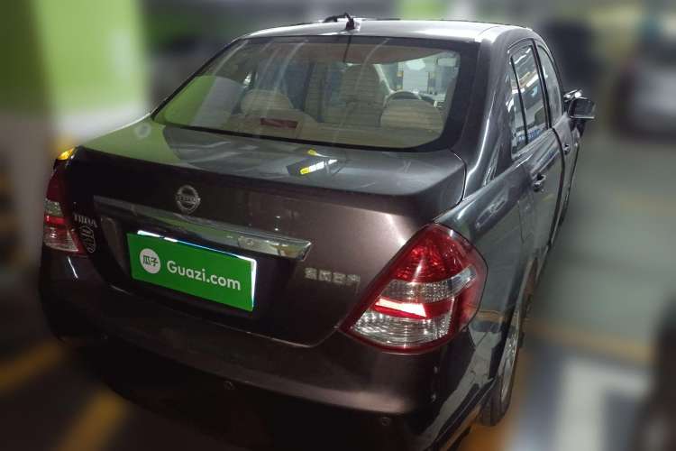 Used Nissan Tiida Sedan 2008 1.6L Automatic Fashion Edition Rear Right 45 Deg