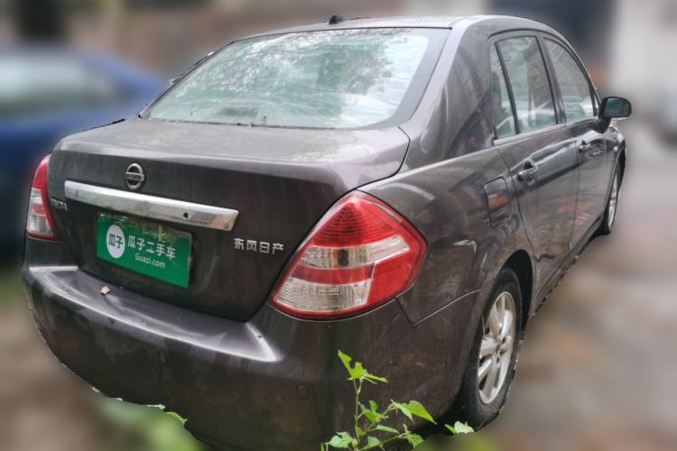 Used Nissan Tiida Sedan 2008 1.6L Manual Fashion Edition Rear Right 45 Deg